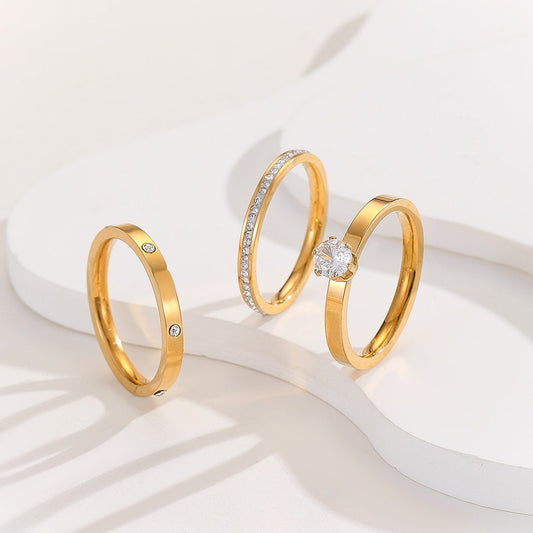 Adbrandstore1® Minimalist Gold Rings