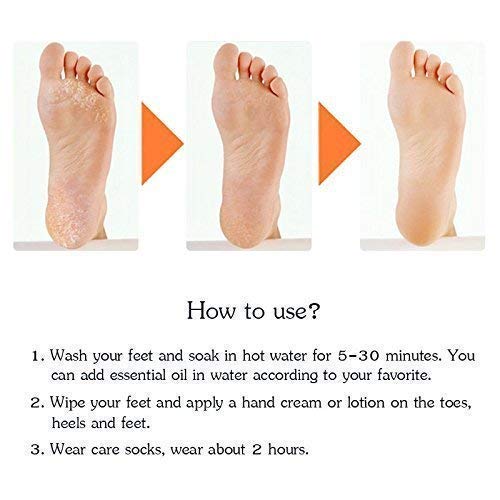 Adbrandstore1® Anti Crack Full Length Silicone Foot Protector