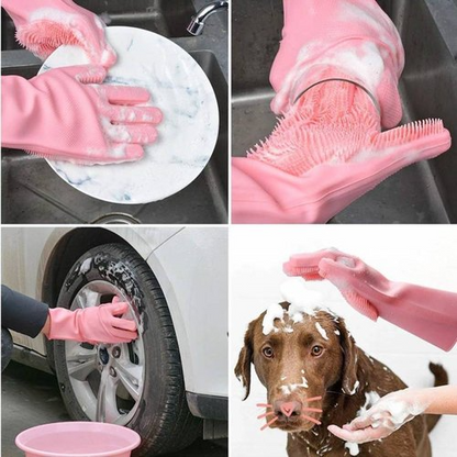 Adbrandstore1®Original Magic Silicon Dish-washing Gloves