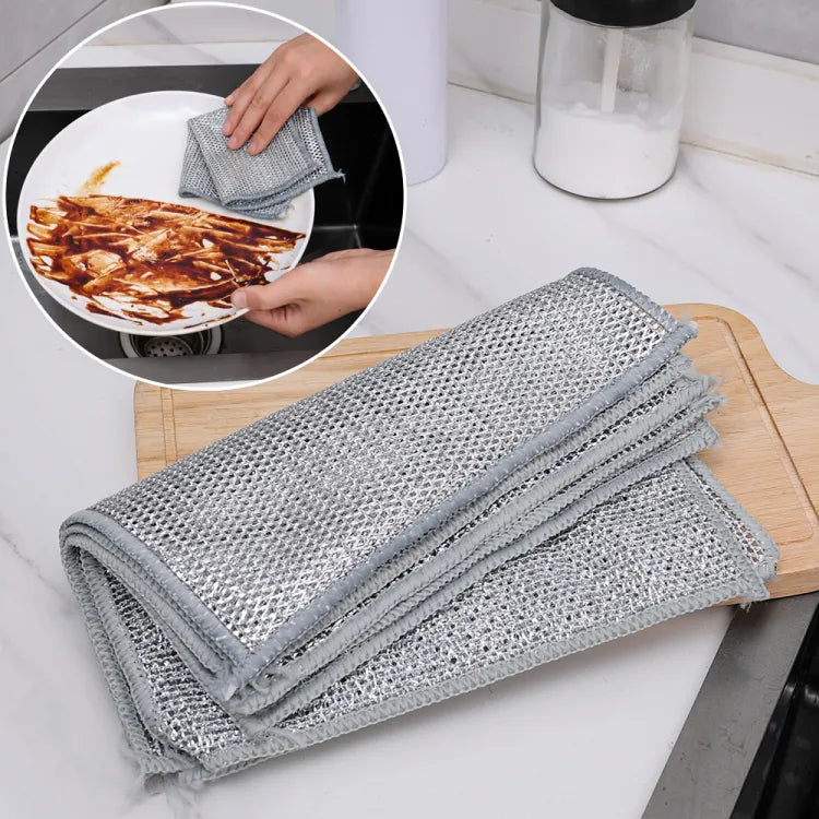 Adbrandstore1®Non Scratch Steel Wire Dishcloth