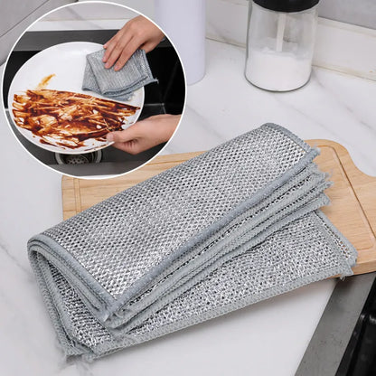 Adbrandstore1®Non Scratch Steel Wire Dishcloth