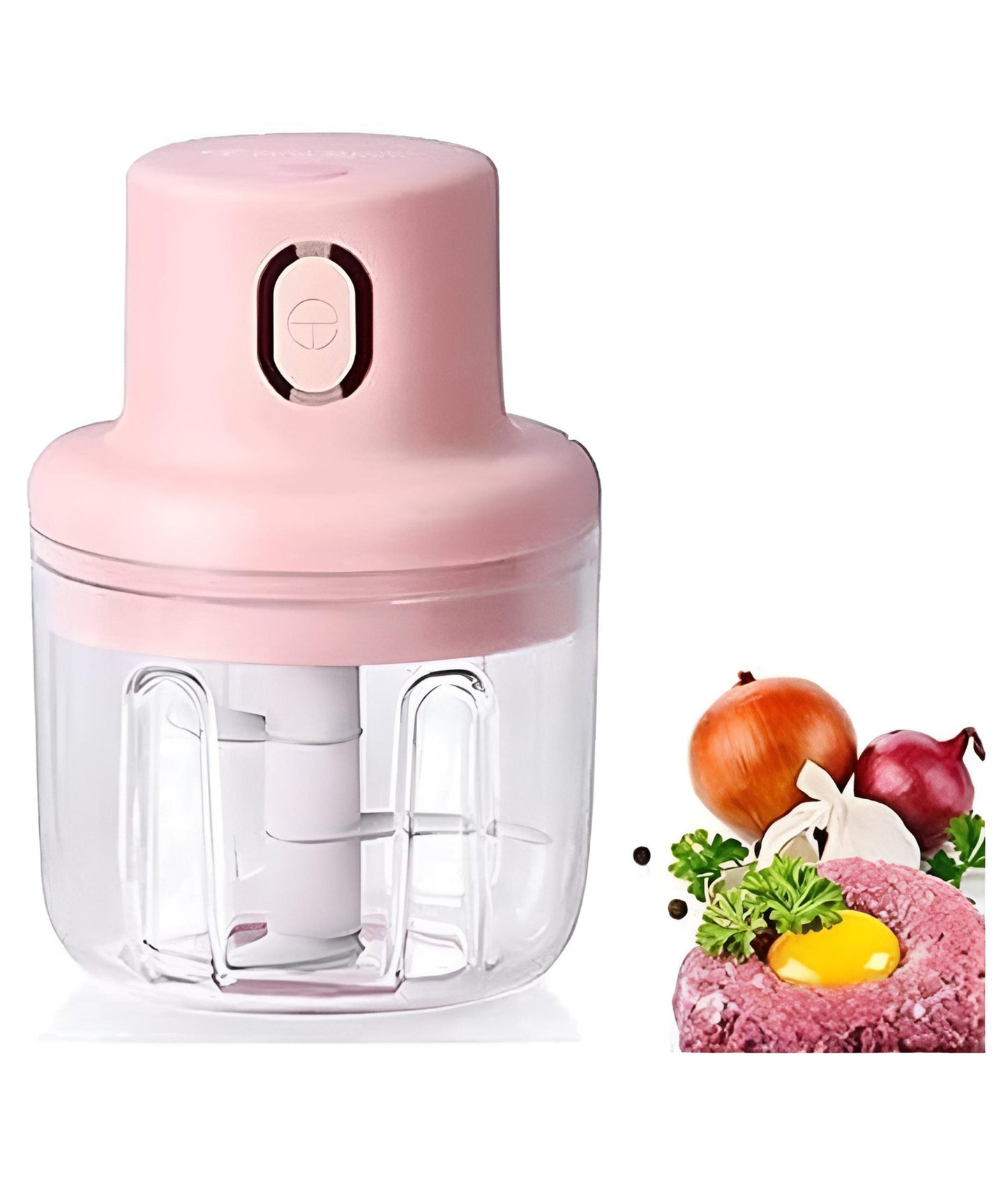 Adbrandstore1®Portable Mini Electric Garlic Food Chopper