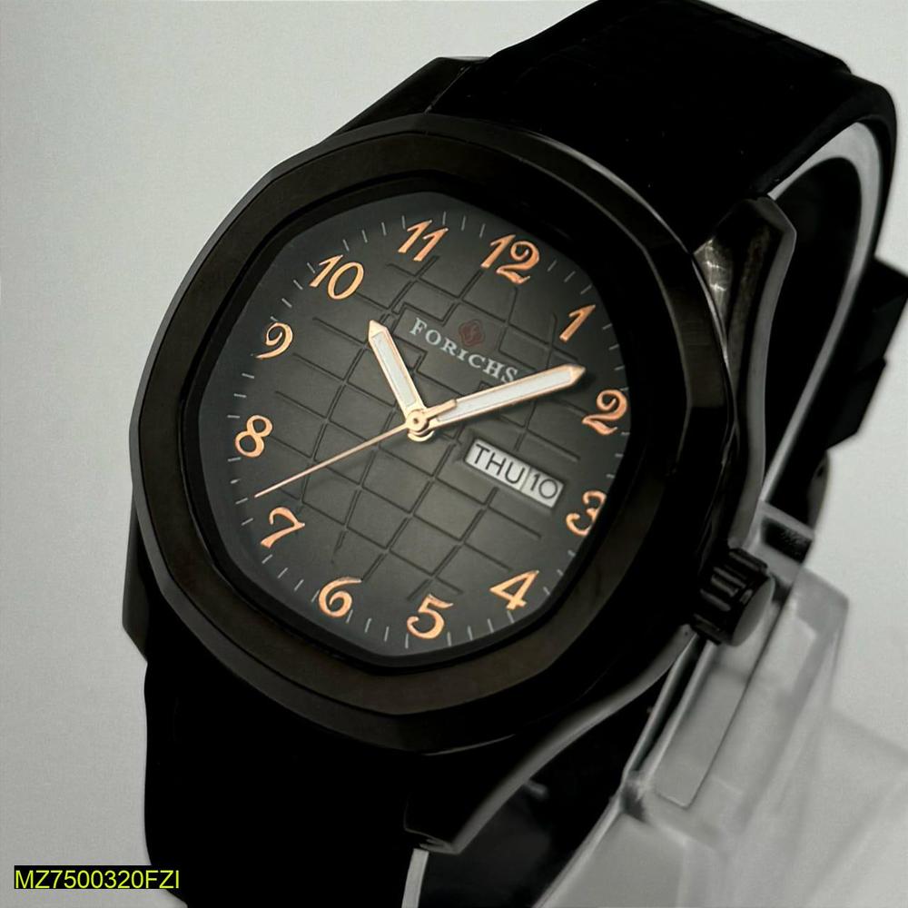 : Men's Stainless Steel Analogue Watch