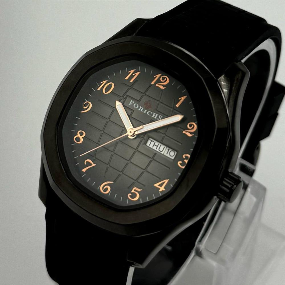 : Men's Stainless Steel Analogue Watch