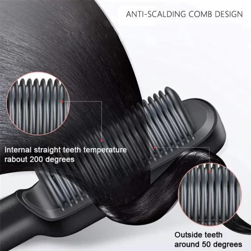 Adbrandstore1®2-in-1 HAIR STRAIGHTENER COMB