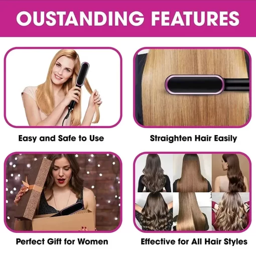 Adbrandstore1®2-in-1 HAIR STRAIGHTENER COMB