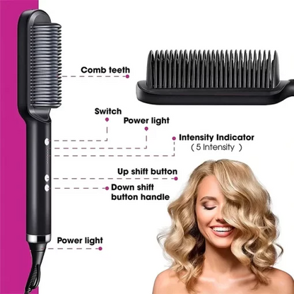 Adbrandstore1®2-in-1 HAIR STRAIGHTENER COMB