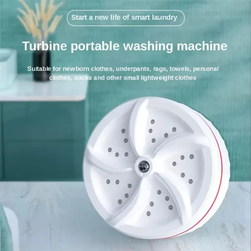 Adbrandstore1® 3 In 1 Mini Washing Machine Portable Rotating washer