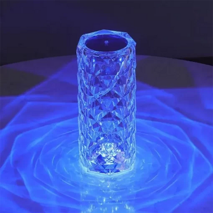 Adbrandstore1®Crystal Lamp Diamond Light Projector 16 Colors Touch & Remote Control